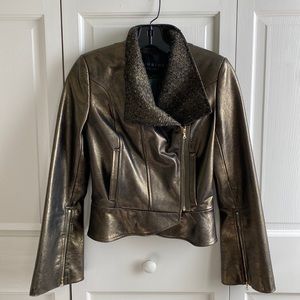 Rubin Singer Leather Bolero